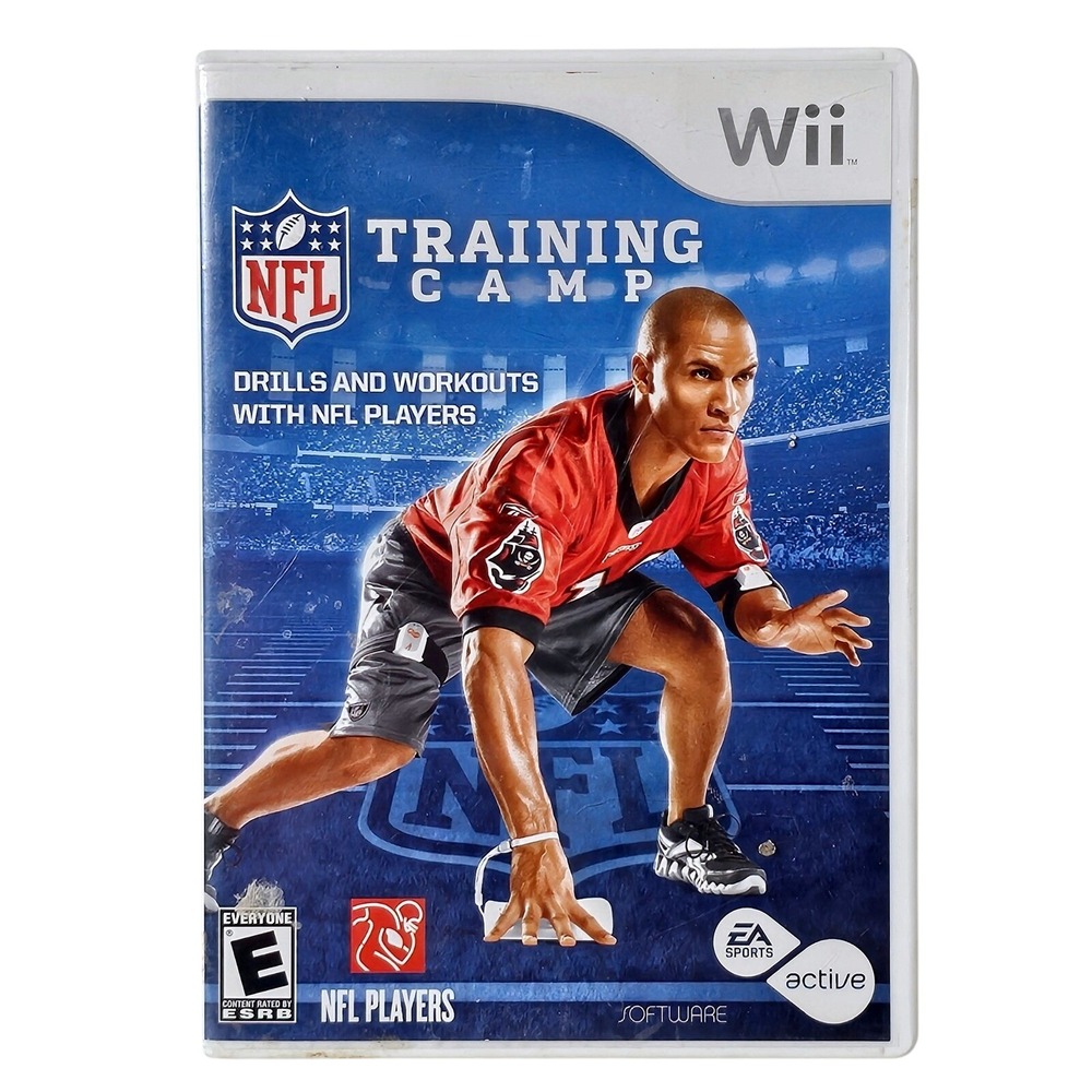 Nintendo Wii NFL Training Camp EA Sports Active Fitness‎ Game 2010 Football